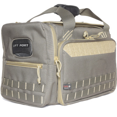 GPS L/M Range Bag with Foam Cradle 4 Handgun/2 Ammo Dumps