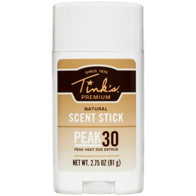 Tinks Natural Scent Stick PEAK30 Premium Estrus 2.75 oz.