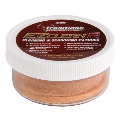 Traditions EZ Clean 2 Patches Cleaning and Seasoning 50 pk.