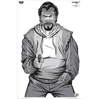 Birchwood Casey Eze-Scorer Bad Guy IPSC Target 100 pk.
