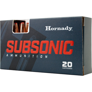 Hornady Subsonic Rifle Ammo 450 Bushmaster Sub-X 20 rd.