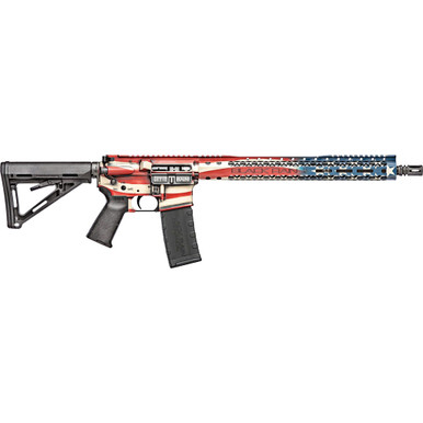 Black Rain Ordnance Spec+ Patriot Rifle 5.56 16 in. American Flag 30 rd.