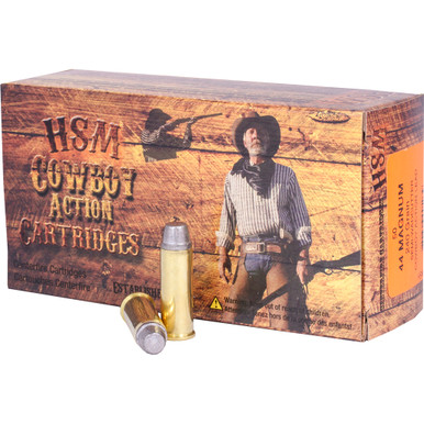 HSM Cowboy Action Handgun Ammunition 44 Mag. 240 gr. 50 rd.