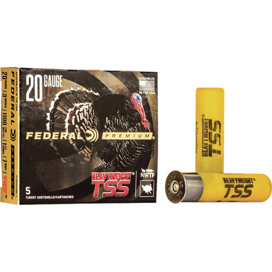 Federal Premium Heavyweight TSS Load 20 Gauge 3 in. 1 1/2 oz. 7 Shot 5 rd.