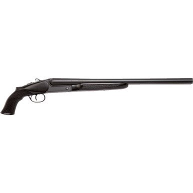 Charles Daly 500 Side By Side Coach Shotgun 12 Ga. 3 in. Checkered Black Wood 20 in.