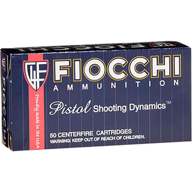 Fiocchi Defense Dynamics Centerfire Handgun Ammo 38 Spl. 148 gr. JHP 50 rd.