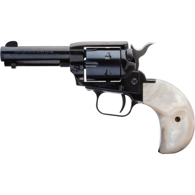 Heritage Rough Rider Revolver 22 LR./Mag. 3.5 in. White Pearl Bird Head 6 rd.
