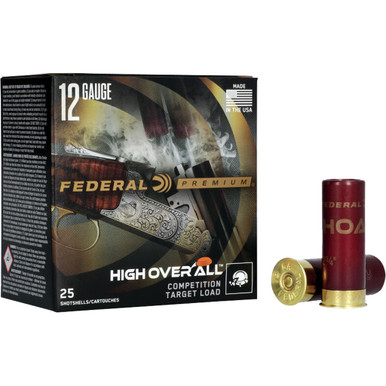 Federal Premium High Overall Shotgun Ammo 12 ga. 2.75 in. 1 oz. 1290 FPS 8 Shot 25 rd.