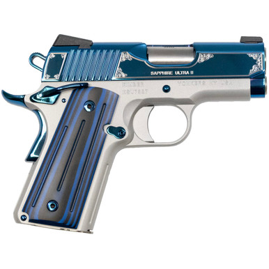 Kimber Sapphire Ultra II Pistol 45 ACP3 in. Bright Blue 7 rd.