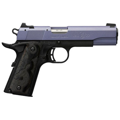 Browning 1911 Black Label Pistol 22 LR. 4 1/4 in. 10+1 Crushed Orchid