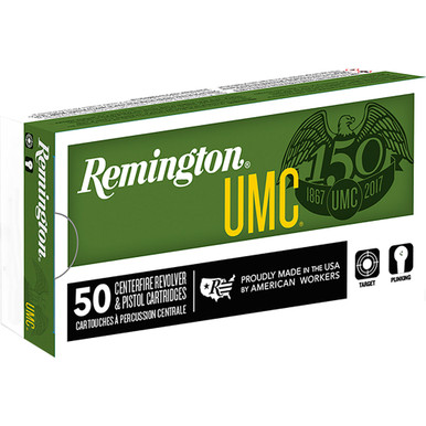Remington UMC Handgun Ammo 40 S&W 165 gr. FMJ 50 rd.