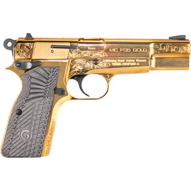EAA Girsan MCP35 Pistol 9mm 4.87 in. Gold Engraved 15+1 Rd.