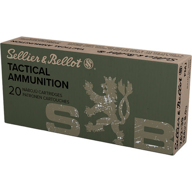 Sellier & Bellot Rifle Ammo 7.62x39 124 gr. FMJ 20 rd.