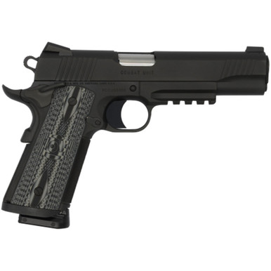 Colt 1911 CCU Rail Pistol 9mm 5 in. Matte Black DLC 9 rd.