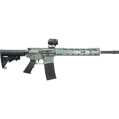 Black Rain Ordnance Spec-15 Sport Rifle 5.56 16 in. Jungle Green w/ Vortex Optic