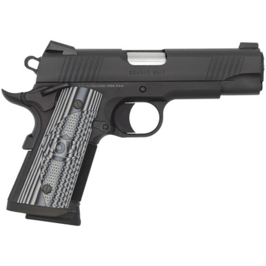 Colt 1911 CCU Concealed Carry Officers Pistol 45 ACP 4.25 in. Anodize / Black DLC 7 rd.