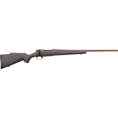 Weatherby Vanguard Weathergaurd Bronze Rifle 300 Win Mag 24in Grey and Burnt Bronze Threaded RH