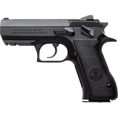 IWI Jericho 941 Steel Side Pistol 9mm 3.8 Black 10 rd.