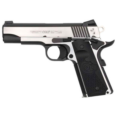 Colt 1911 Combat Elite Commander Pistol 45 ACP 4.25 in. TT Elite Two Tone 8 rd.