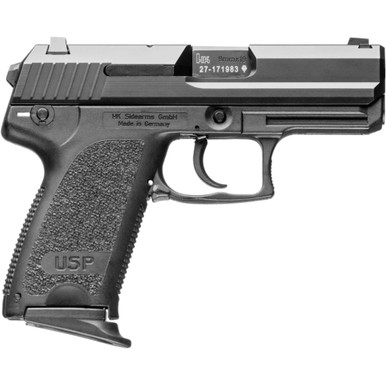 HK USPC9 Compact Pistol 9mm 3.58in Barrel 13rd Magazine DA/SA Decock