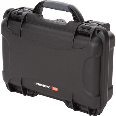 Nanuk Pistol and Accessory Hard Case w/Foam Black 11.4 in. x 7 in. x 3.6 in