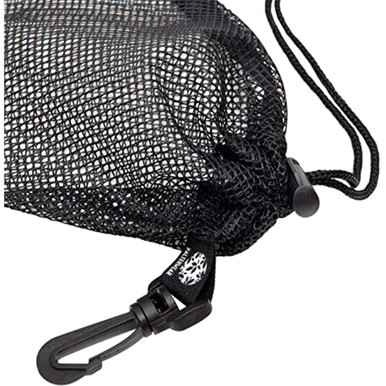Odin's Innovations Mesh Drawstring Bag W/Clip