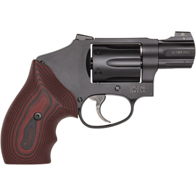Smith and Wesson 432 UC Revolver 32 H&R Mag. 1.675 in Barrel 6rd G10 Grips Black