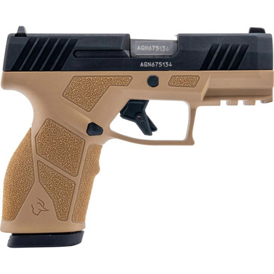 Taurus GX2 Pistol 9mm 3.38 in. Tan Frame/Black Slide 13rd.