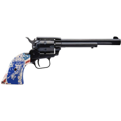 Heritage Rough Rider Pistol 22 LR 6" Black w/Uncle Sam Grips 6 rd.