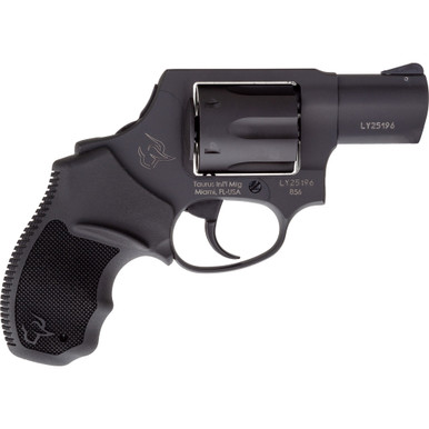 Taurus 856 Revolver 38 Spl+P 6 Rd Black Aluminum/Blk Rubber Grip 2 in.