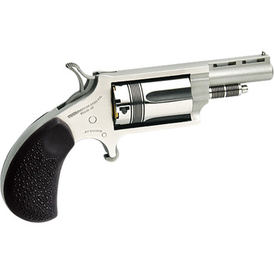 NAA Wasp Mini-Revolver 22 WMR Stainless/Black 1.63 in. 5 rd.