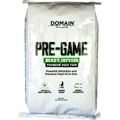 Domain Pre Game Premium Deer Feed Berry Infused 40 lbs.