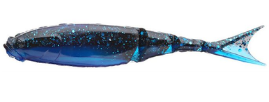 Z-Man ElaZtech Razor Shadz 4.5in Black/Blue Laminate