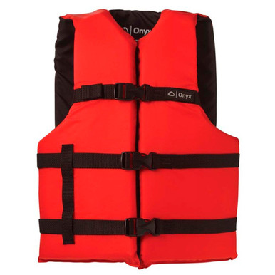 Onyx General Purpose Vest Red Black Oversize