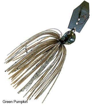 Z-Man Chatterbait Jack Hammer 3/8oz Green Pumpkin