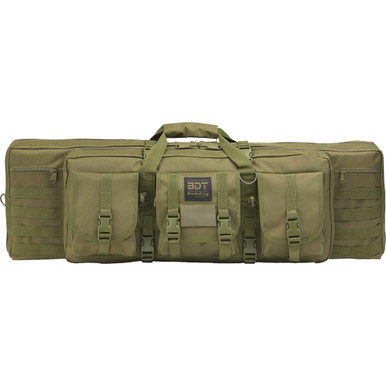 Bulldog Deluxe Single Tactical Rifle Case Seal Grey 36 in.