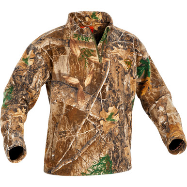 Arctic Shield Heat Echo Sherpa Fleece 1/4 Zip Realtree Edge