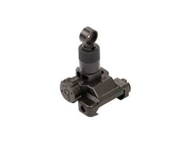 Knights Armament Folding Micro Rear Sight - 200-600 Meter Adjustable