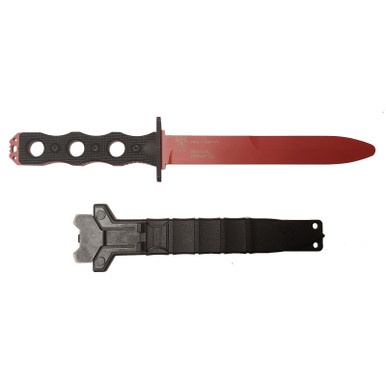 Benchmade Socp Fixed Blade Trainer Red 6.85" Prototype June 2023