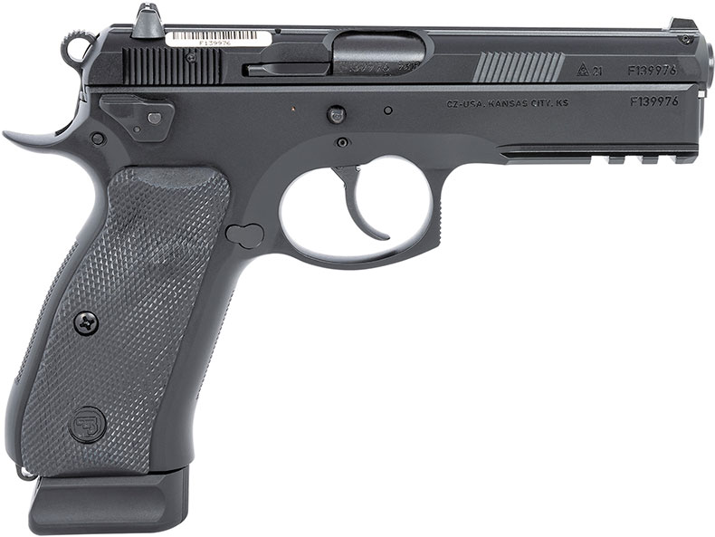 CZ 75 SP-01 Tactical Semi-Auto Pistol 89153, 9mm, 4.6", Black Grip, Black Finish, 18 Rd