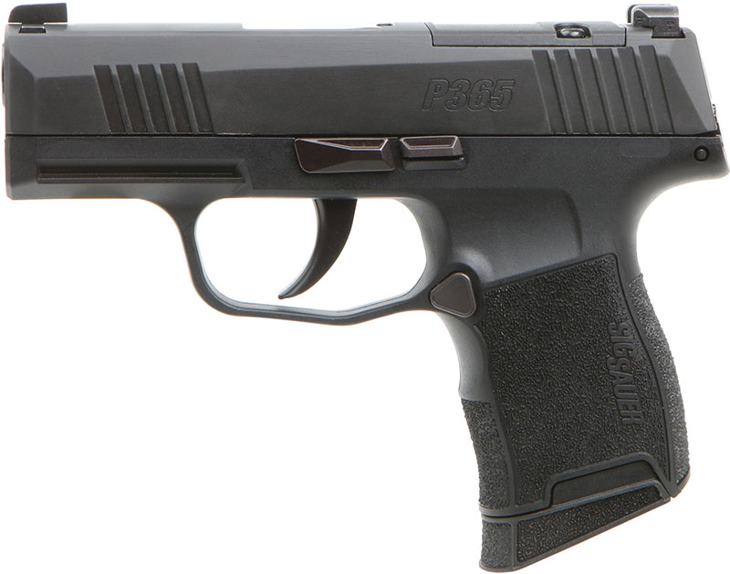 Sig Sauer P365 Optics Ready Pistol 365-9-BXR3P, 9mm, 3.1 in, XRAY3 Day/Night Sights, Black Finish, 10 Rds