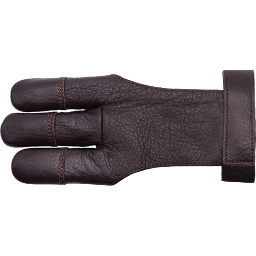 30-06 30-06 CowHide Shooting Glove Brown 3 Finger Small CHSGSM-1