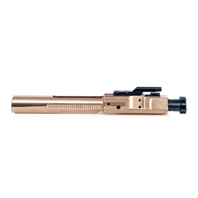 F-1 Firearms DuraBolt 762 NATO Bolt Carrier Group Assembly - Rose Gold TiN Finish, True Black, Fits AR-10
