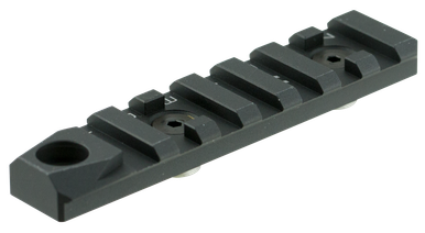 Strike Industries Link Rail Section 6-Slot with QD - Black Anodized MLOK & KeyMod Compatible