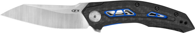 Zero Tolerance Original Carbon Fiber Folding Knife w/Plain Edge (0762)