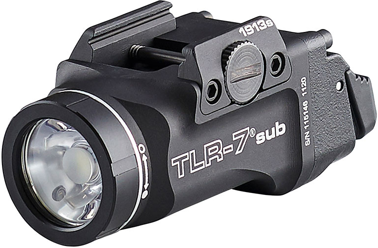 Streamlight 69400 TLR-7 Sub-Compact Weapon Mounted Tactical Flashlight, Fits Glock 43X/48