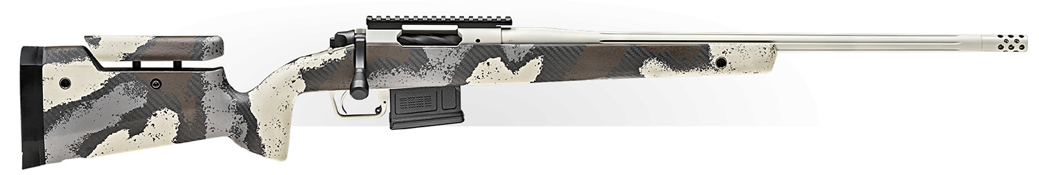Springfield 2020 Waypoint Rifle BAW92265CMDA, 6.5 Creedmoor, 22", Ridgeline Camo Adjustable Stock, Desert Verde Cerakote Finish, 5 Rds