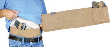 Personal Security Products Homeland Belly Band Handgun Holster - Fits Most Handguns