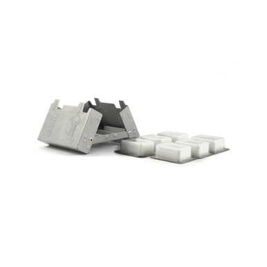 Industrial Revolution Esbit Pocket Stove With 6 Solid Fuel Tabs