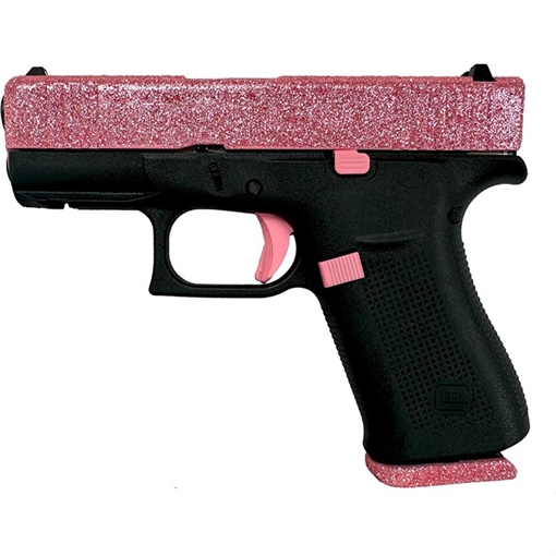 Glock GLOCK 43X 9MM LUGER 3.41'' BBL (2)10RD BUBBLE GUM GLITTER HS16